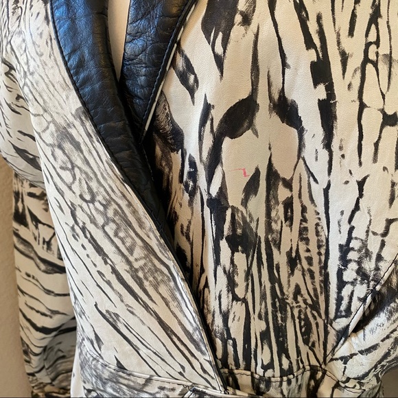 Giovinezza Moda By Rocca | Leather Wrap Jacket - Picture 7 of 8